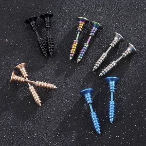 🌸New🌸 Punk Style Stainless Screw Earrings
